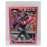 2024 Topps Chrome Elly De La Cruz #44 RC Pink Ref