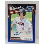 2026 Panini Stars & Stripes Brooks Lee Auto #38/49