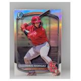 2024 Bowman Chrome Draft Raniel Rodriguez #72