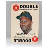 1968 TOPPS Baseball ROBERTO CLEMENTE HOF 6