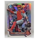2022 Jimmy Crooks Iii Bowman Chrome Ref 1st