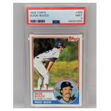 1983 Topps Wade Boggs Rookie #498 PSA 9