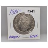 1881-O 90% Silv Morgan $1 Dollar