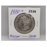 1880-S 90% Silv Morgan $1 Dollar