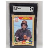 1987 Topps AS #599 Tony Gwynn SGC 9