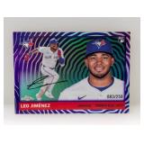 2025 Topps Platinum Leo Jimenez RC /250 Refractor