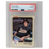 1983 Fleer Frank Viola Rookie #625 PSA 8