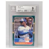 1987 Donruss Rookies #31 Fred Mcgriff RC BGS 9
