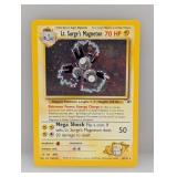 Pokemon 2000 Lt Surges Magneton Holo 8 *Wrinkle