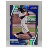 146/149 2022 Panini Absolute Ozzie Albies Blue #57