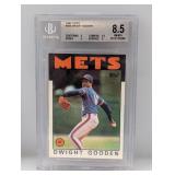 1986 Topps #250 Dwight Gooden BGS 8.5