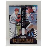 2022 Absolute Stan Musial Albert Pujols HD-SA