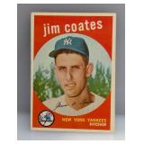 1959 Topps #525 - Jim Coates (High #) "Yankees"