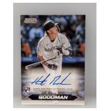 2024 Stadium Club Hunter Goodman RC Auto