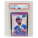 1989 Donruss Ken Griffey Jr Rookie #33 PSA 8