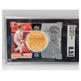 2004 Albert Pujols UD Going Deep Bat Relic SGC 8.5