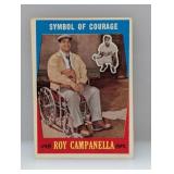 1959 Topps #550 Roy Campanella High # HOF Creases