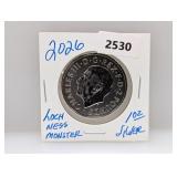 2026 1oz .999 Silv Loch Ness Monster 2lbs