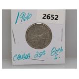 1966 80% Silv Canada Quarter