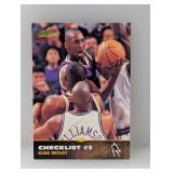 1996 Bryant All Sports Plus Checklist RC Crease
