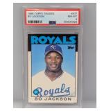 1986 Topps Traded Bo Jackson #50t PSA 8