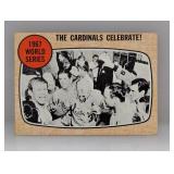 1968 Topps 1967 WS The Cardinals Celebrate! #158 S