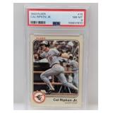 1983 Fleer Cal Ripken Jr #70 PSA 8