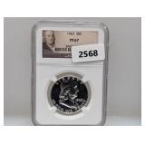 NGC 1963 PF67 90% Silv Franklin Half $1
