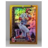 2025 Topps Brendan Donovan #35/50 Gold Foil