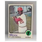 1973 Topps Lou Brock #320 Corners/Surface