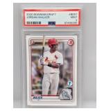 2020 1st Bowman Jordan Walker RC 1st Edition PSA 9