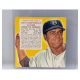 1953 RED MAN TOBACCO ROY CAMPANELLA HOF 5N Creases