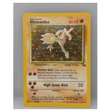 1999 Pokemon Fossil Hitmonlee Holo #7