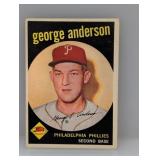 1959 Topps #338 Sparky Anderson Rookie HOF Reds