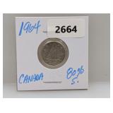 1964 80% Silv Canada Dime