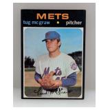 1971 TOPPS TUG McGRAW MIRACLE METï¿½HN 618