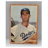 1962 Topps #5 Sandy Koufax HOF Dodgers