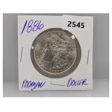 1886 90% Silv Morgan $1 Dollar
