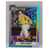 2025 Topps Nick Kurtz RC Foil Topps Update Corner