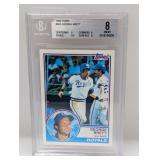 1983 Topps #600 George Brett BGS 8