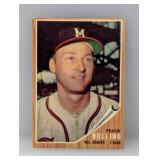1962 Topps #130 - Frank Bolling "Braves"