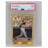1987 Topps Barry Bonds Rookie #320 PSA 9