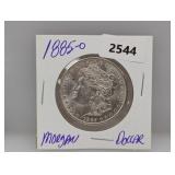 1885-O 90% Silv Morgan $1 Dollar