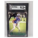 2020 Chronicles #PA-23 Justin Jefferson RC SGC 9.5