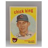 1959 Topps #538 Chick King High # Cubs Surface