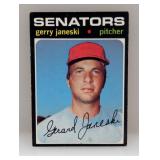 1971 TOPPS GERRY JANESKI TUFF SEVENTH SERIES HN C
