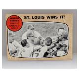 1968 Topps St. Louis Wins It! WSG #7 Bob Gibson S