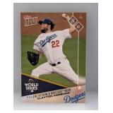 2017 Clayton Kershaw Topps Now World Series #814