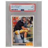 1991 Upper Deck Brett Favre Rookie #13 PSA 9