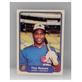 1982 Fleer #202 Tim Raines HOF RC
